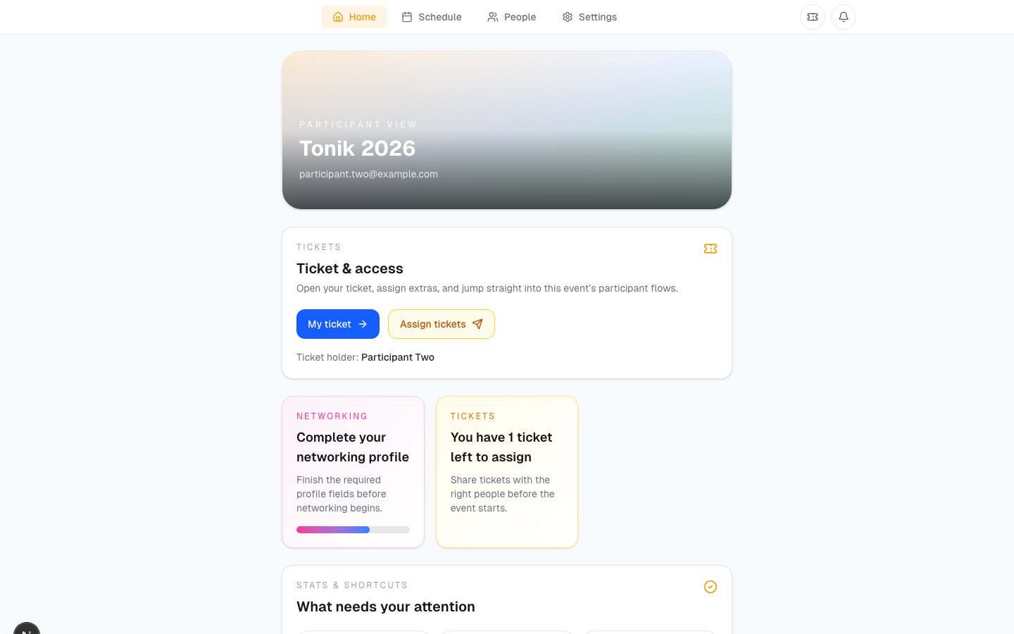 Luttaka Web home for Tonik 2026